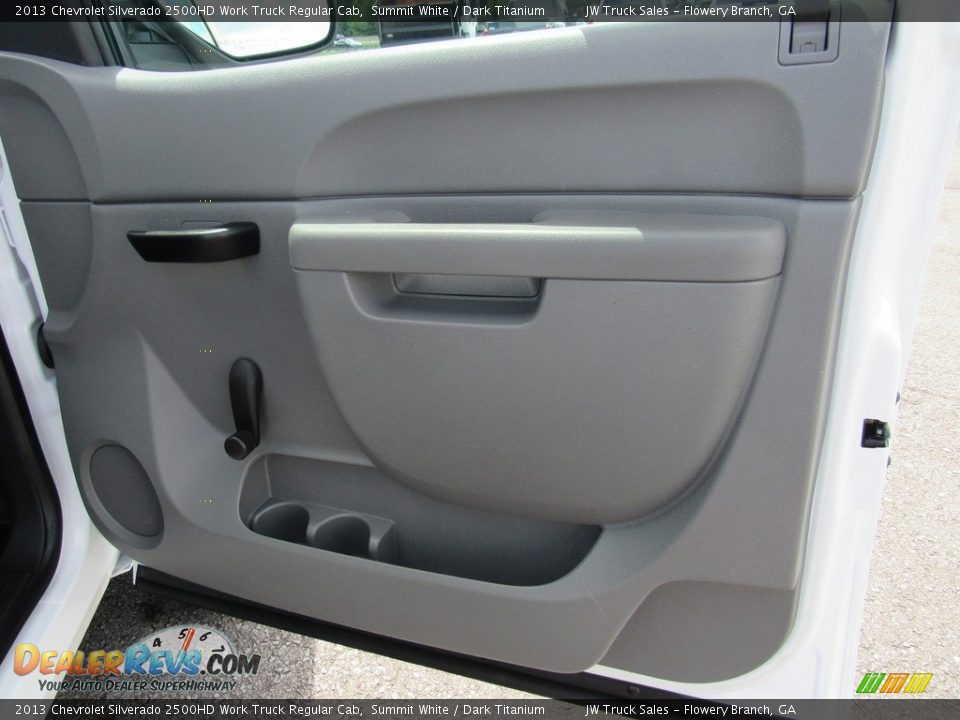 2013 Chevrolet Silverado 2500HD Work Truck Regular Cab Summit White / Dark Titanium Photo #29