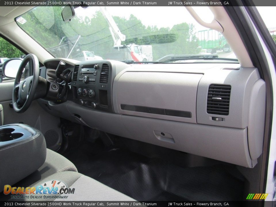 2013 Chevrolet Silverado 2500HD Work Truck Regular Cab Summit White / Dark Titanium Photo #31