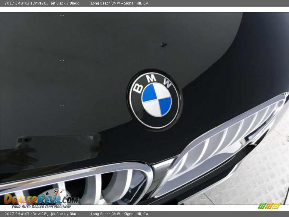 2017 BMW X3 sDrive28i Jet Black / Black Photo #28