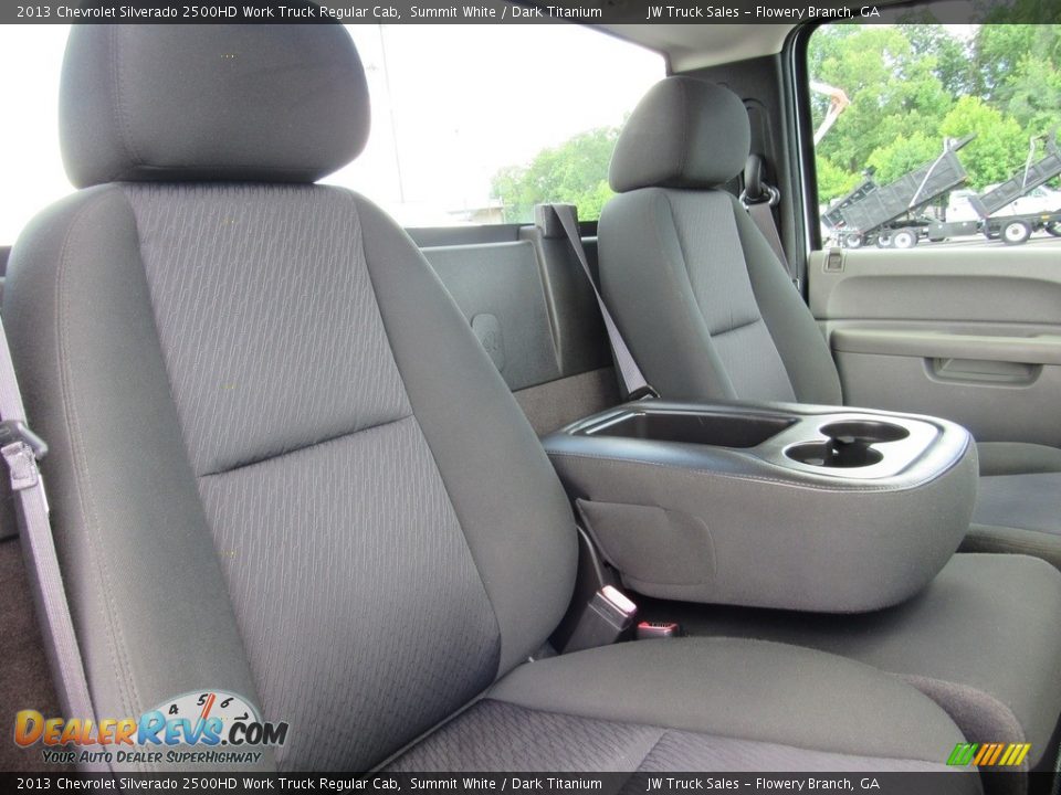 2013 Chevrolet Silverado 2500HD Work Truck Regular Cab Summit White / Dark Titanium Photo #36