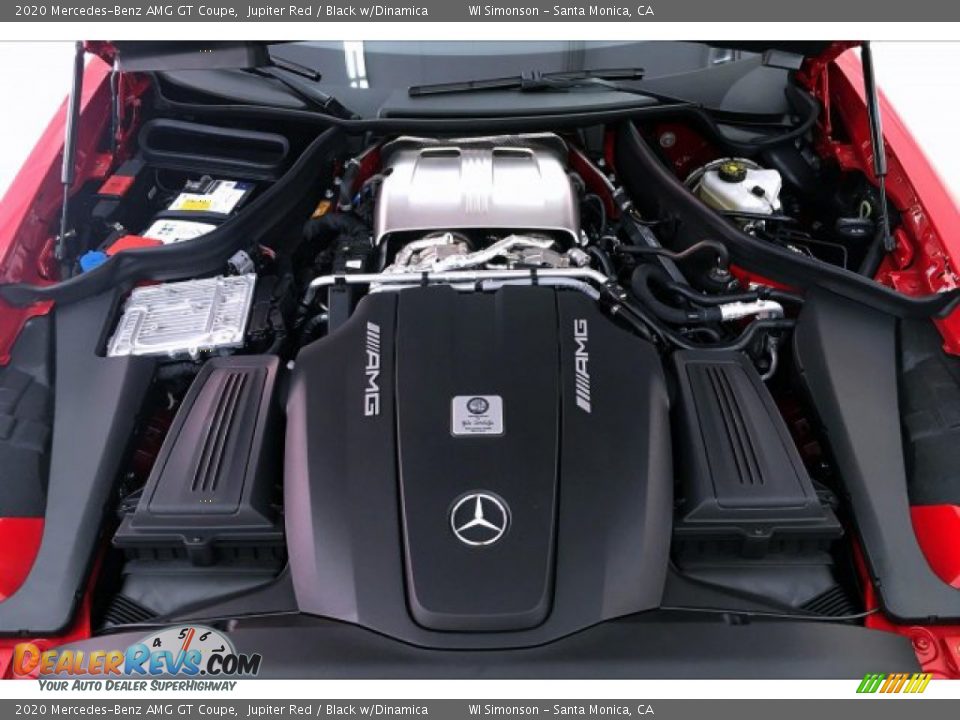 2020 Mercedes-Benz AMG GT Coupe 4.0 Liter Twin-Turbocharged DOHC 32-Valve VVT V8 Engine Photo #9