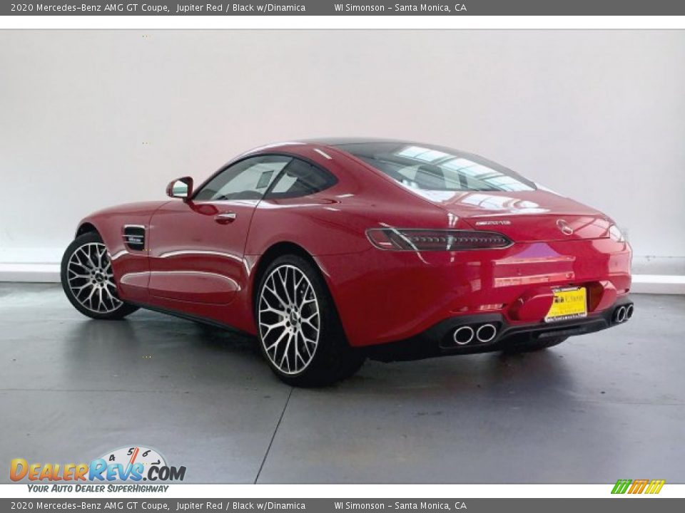 2020 Mercedes-Benz AMG GT Coupe Jupiter Red / Black w/Dinamica Photo #10