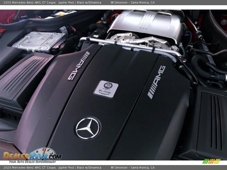 2020 Mercedes-Benz AMG GT Coupe Jupiter Red / Black w/Dinamica Photo #29