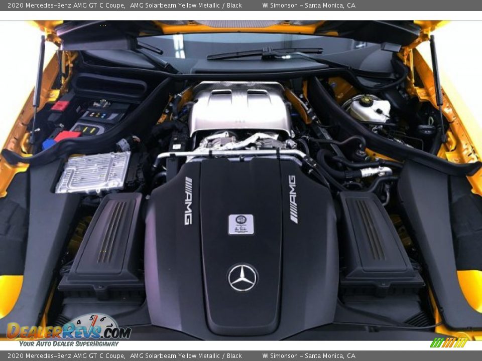 2020 Mercedes-Benz AMG GT C Coupe 4.0 Liter Twin-Turbocharged DOHC 32-Valve VVT V8 Engine Photo #9