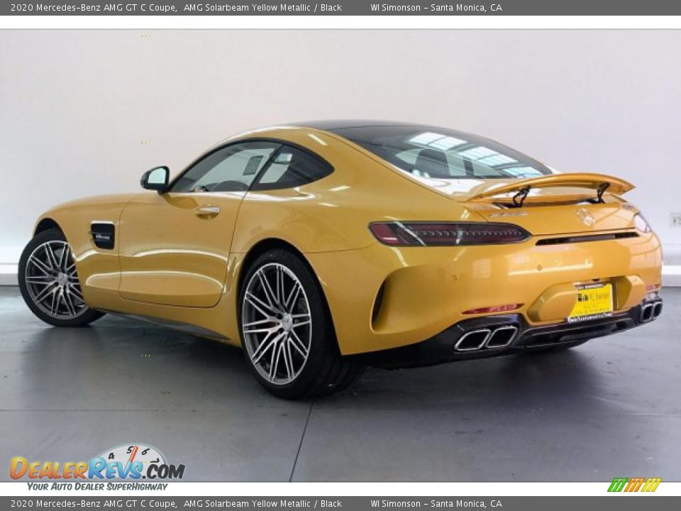 AMG Solarbeam Yellow Metallic 2020 Mercedes-Benz AMG GT C Coupe Photo #10