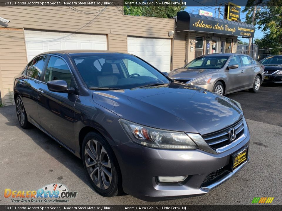 2013 Honda Accord Sport Sedan Modern Steel Metallic / Black Photo #3