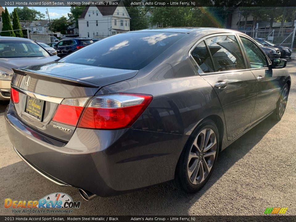 2013 Honda Accord Sport Sedan Modern Steel Metallic / Black Photo #6