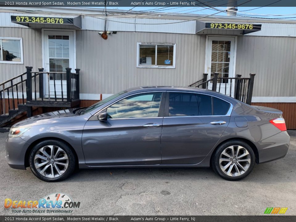 2013 Honda Accord Sport Sedan Modern Steel Metallic / Black Photo #7