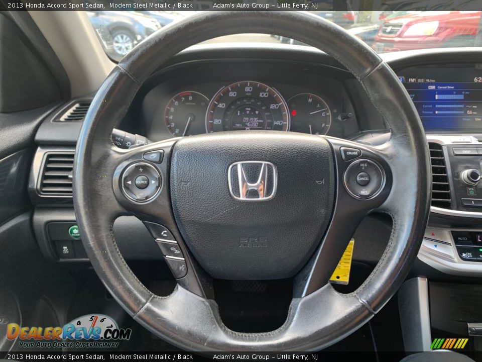 2013 Honda Accord Sport Sedan Modern Steel Metallic / Black Photo #9