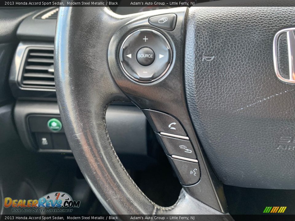 2013 Honda Accord Sport Sedan Modern Steel Metallic / Black Photo #11