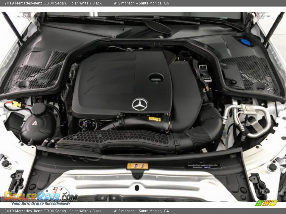 2019 Mercedes-Benz C 300 Sedan 2.0 Liter Turbocharged DOHC 16-Valve VVT 4 Cylinder Engine Photo #8