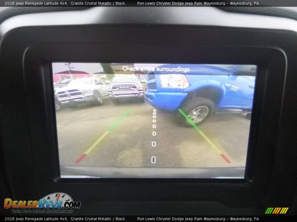 2018 Jeep Renegade Latitude 4x4 Granite Crystal Metallic / Black Photo #17
