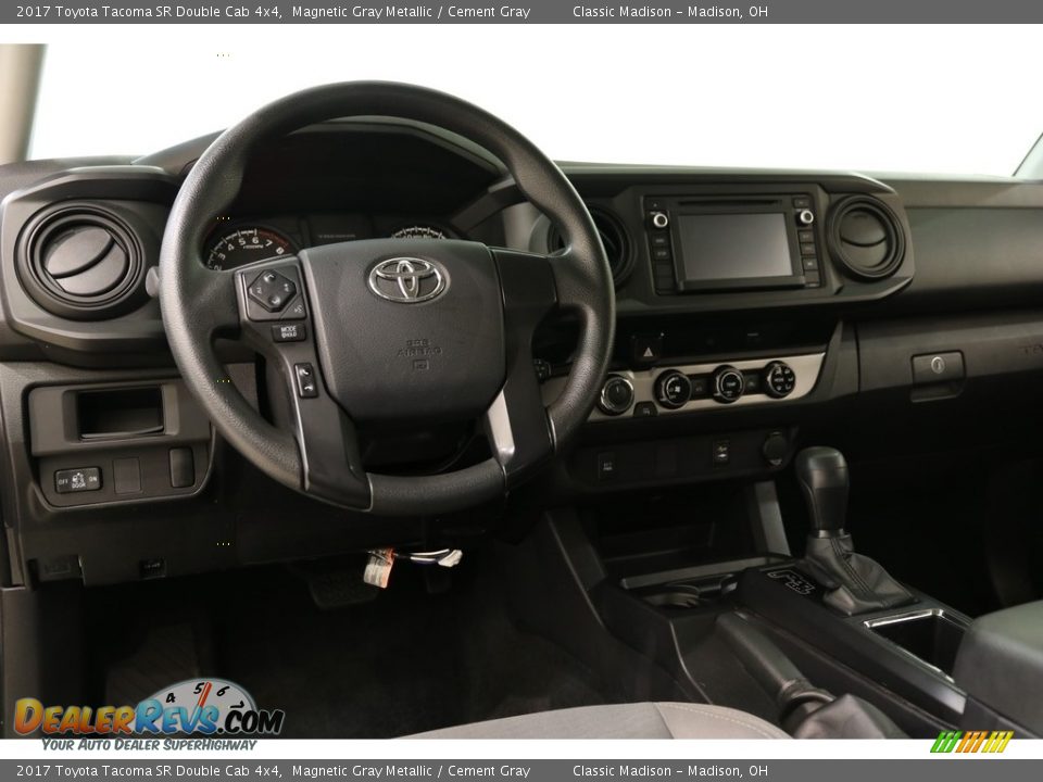 2017 Toyota Tacoma SR Double Cab 4x4 Magnetic Gray Metallic / Cement Gray Photo #6