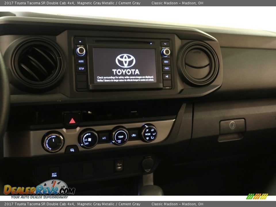 2017 Toyota Tacoma SR Double Cab 4x4 Magnetic Gray Metallic / Cement Gray Photo #9