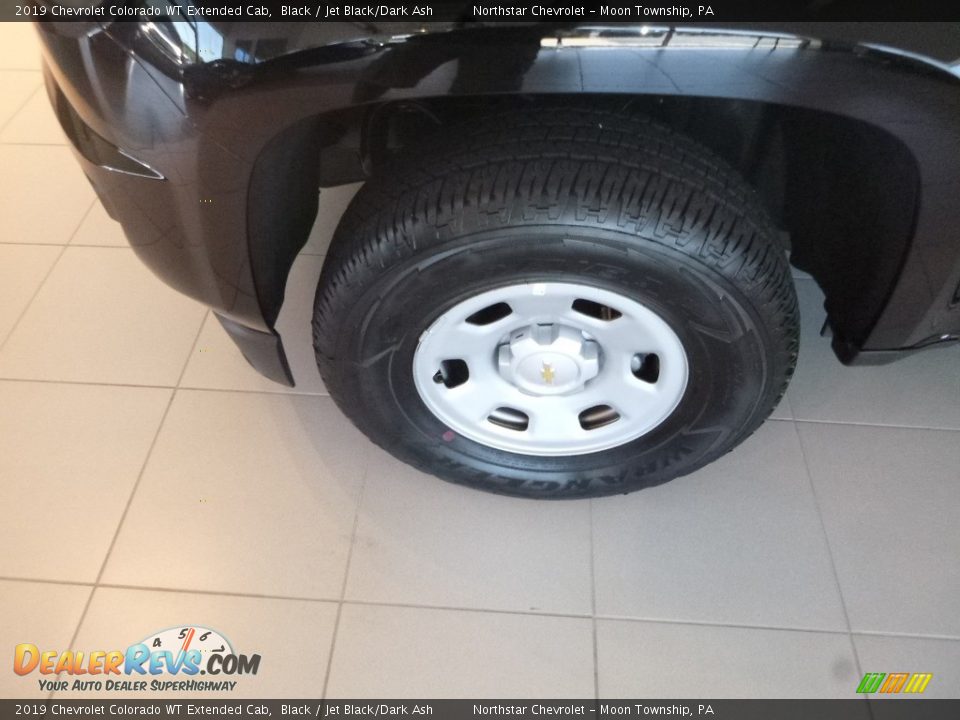 2019 Chevrolet Colorado WT Extended Cab Black / Jet Black/Dark Ash Photo #2
