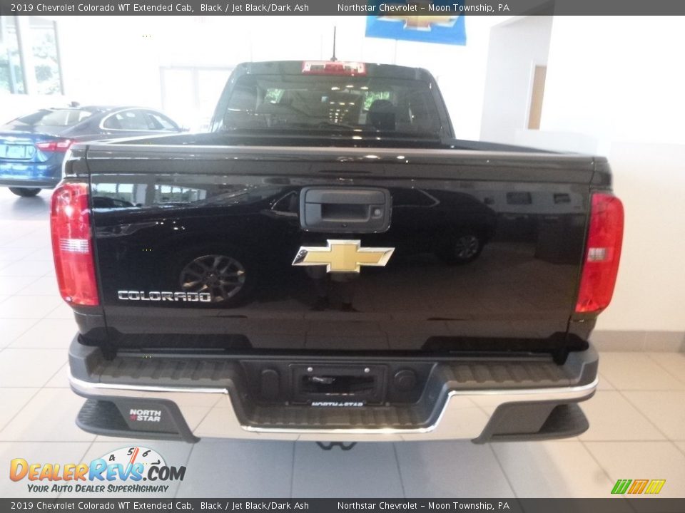 2019 Chevrolet Colorado WT Extended Cab Black / Jet Black/Dark Ash Photo #4
