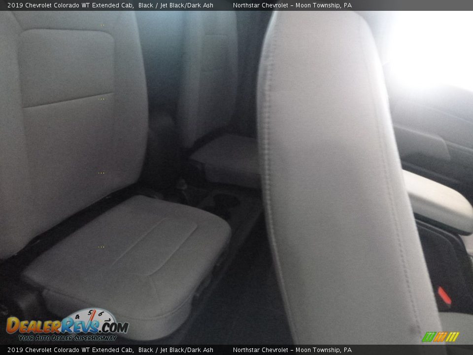 2019 Chevrolet Colorado WT Extended Cab Black / Jet Black/Dark Ash Photo #8