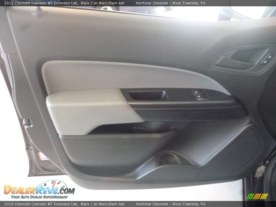 2019 Chevrolet Colorado WT Extended Cab Black / Jet Black/Dark Ash Photo #11