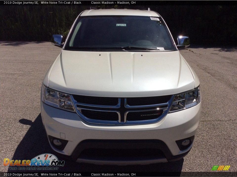 2019 Dodge Journey SE White Noise Tri-Coat / Black Photo #2