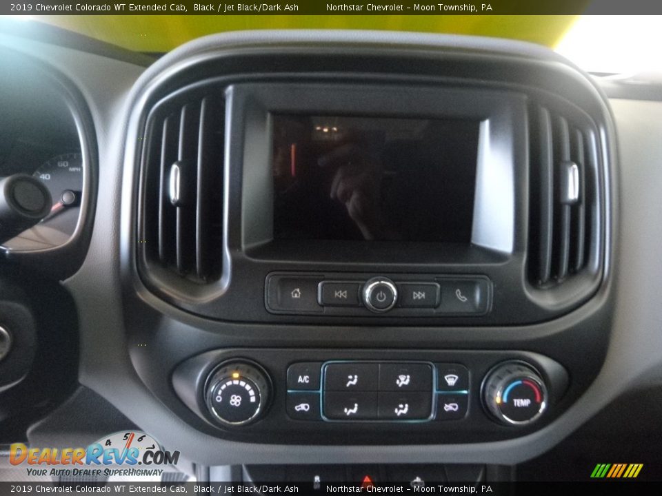 2019 Chevrolet Colorado WT Extended Cab Black / Jet Black/Dark Ash Photo #14