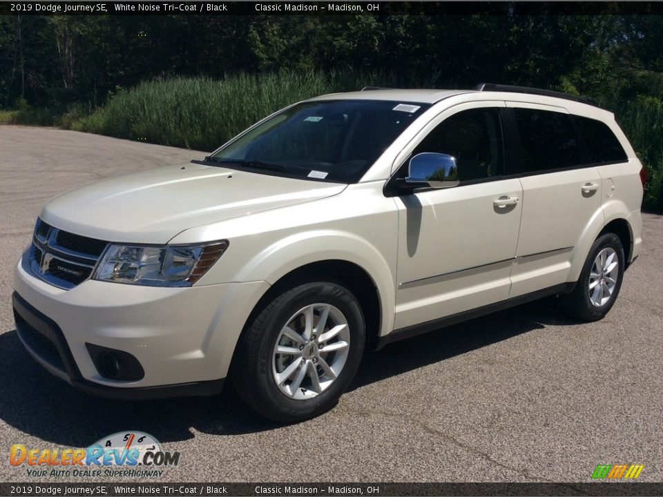 2019 Dodge Journey SE White Noise Tri-Coat / Black Photo #3
