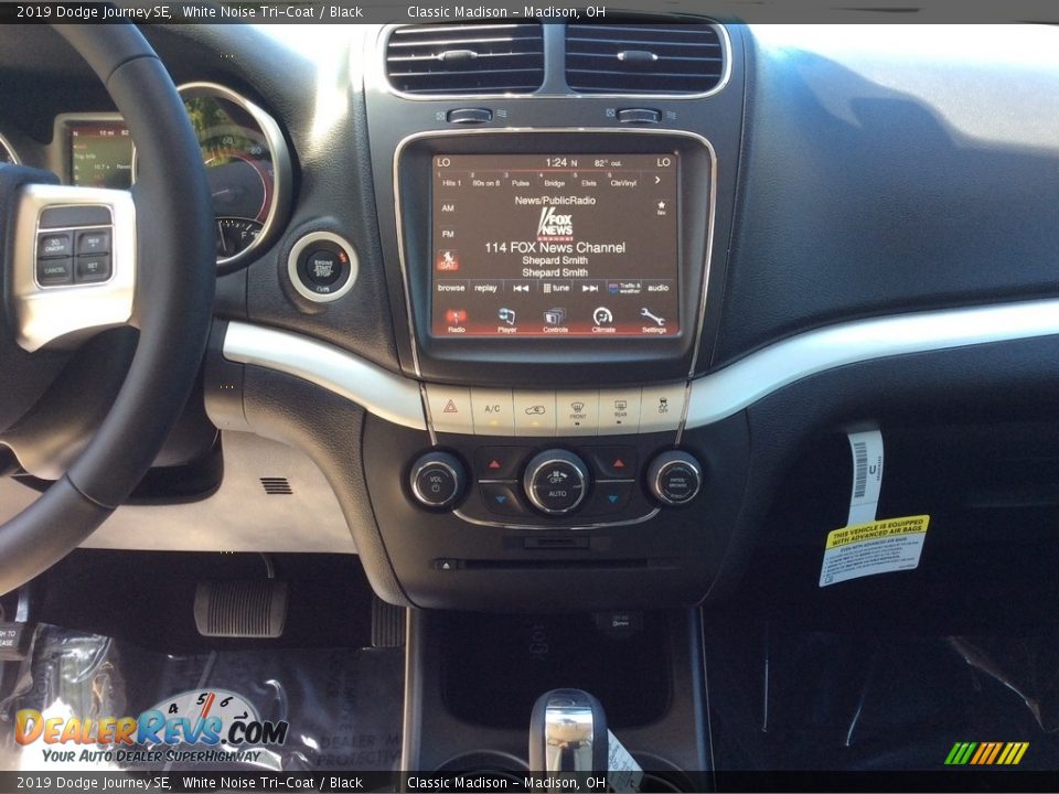 2019 Dodge Journey SE White Noise Tri-Coat / Black Photo #13