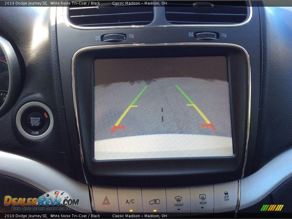 2019 Dodge Journey SE White Noise Tri-Coat / Black Photo #14