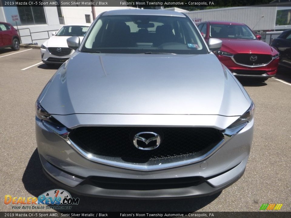 2019 Mazda CX-5 Sport AWD Sonic Silver Metallic / Black Photo #4