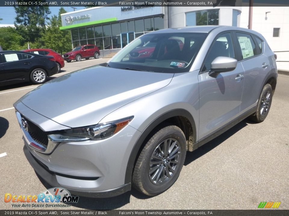 2019 Mazda CX-5 Sport AWD Sonic Silver Metallic / Black Photo #5