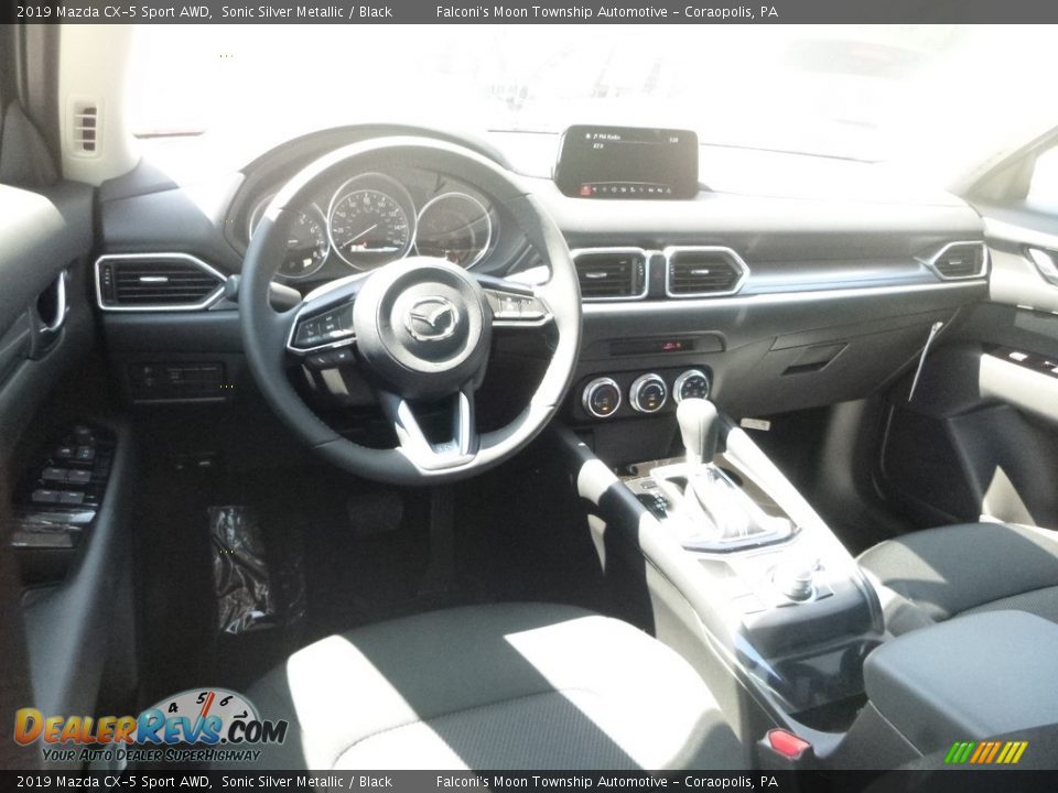 2019 Mazda CX-5 Sport AWD Sonic Silver Metallic / Black Photo #9