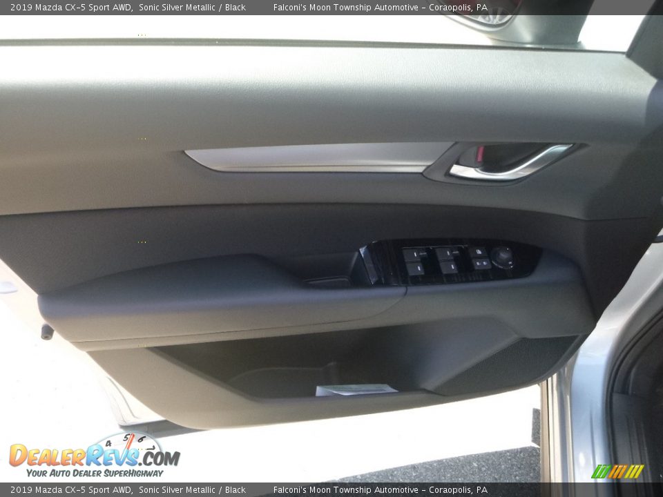 2019 Mazda CX-5 Sport AWD Sonic Silver Metallic / Black Photo #10