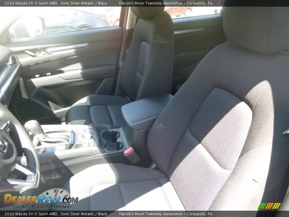 2019 Mazda CX-5 Sport AWD Sonic Silver Metallic / Black Photo #11