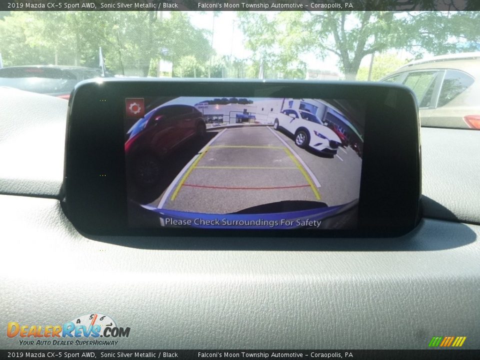 2019 Mazda CX-5 Sport AWD Sonic Silver Metallic / Black Photo #14