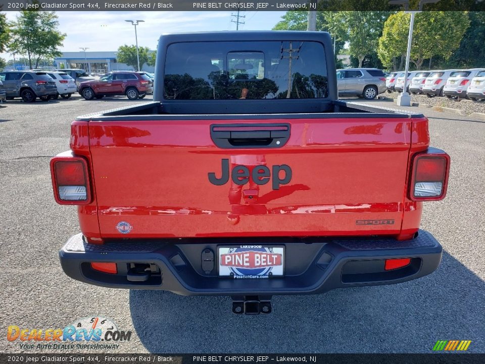 2020 Jeep Gladiator Sport 4x4 Firecracker Red / Black Photo #3