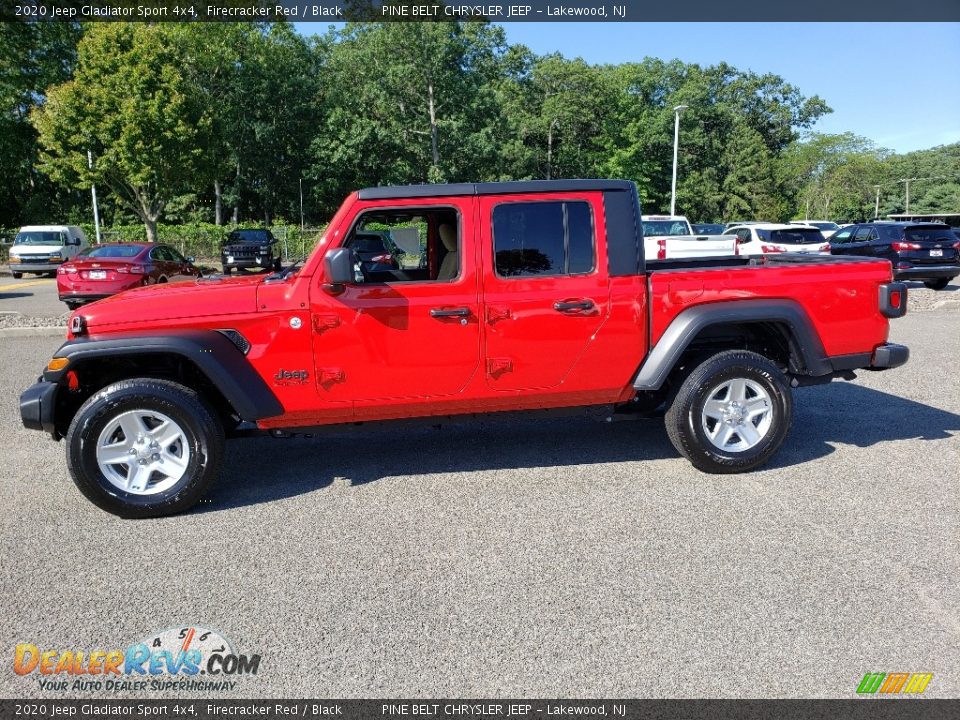 2020 Jeep Gladiator Sport 4x4 Firecracker Red / Black Photo #4