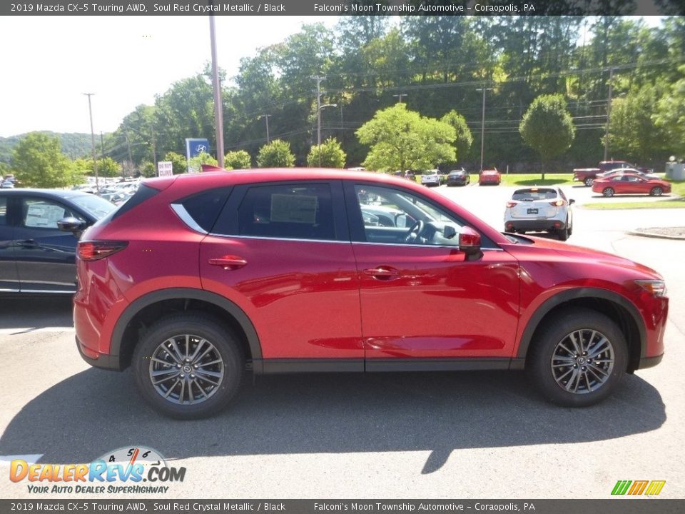 2019 Mazda CX-5 Touring AWD Soul Red Crystal Metallic / Black Photo #1