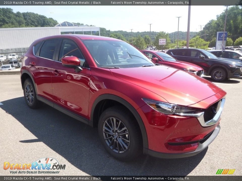 2019 Mazda CX-5 Touring AWD Soul Red Crystal Metallic / Black Photo #3