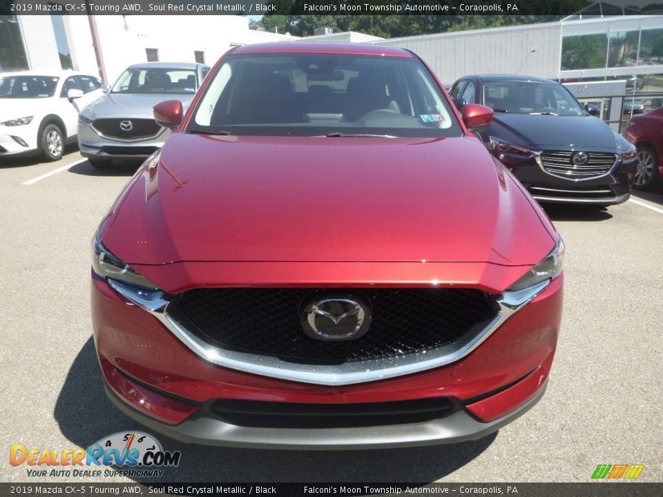 2019 Mazda CX-5 Touring AWD Soul Red Crystal Metallic / Black Photo #4