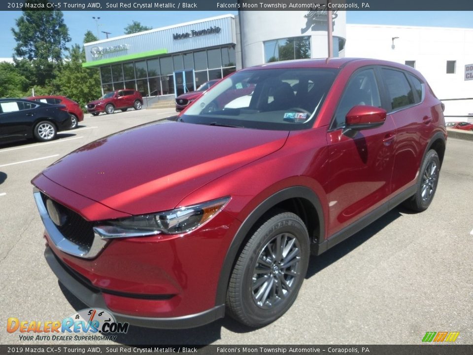 2019 Mazda CX-5 Touring AWD Soul Red Crystal Metallic / Black Photo #5