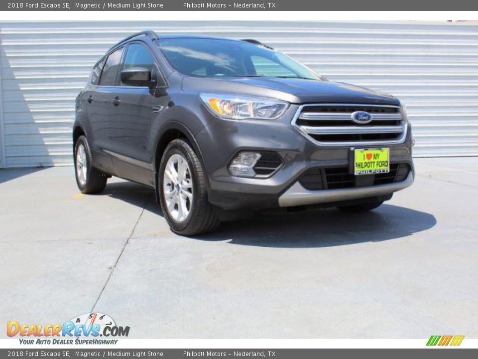 2018 Ford Escape SE Magnetic / Medium Light Stone Photo #2