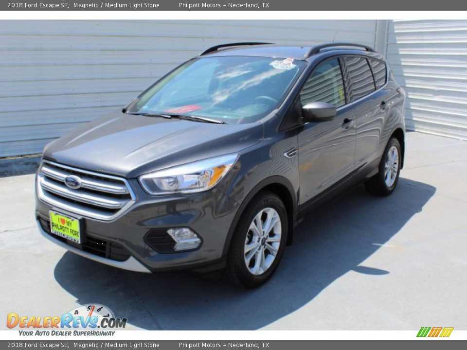 2018 Ford Escape SE Magnetic / Medium Light Stone Photo #4
