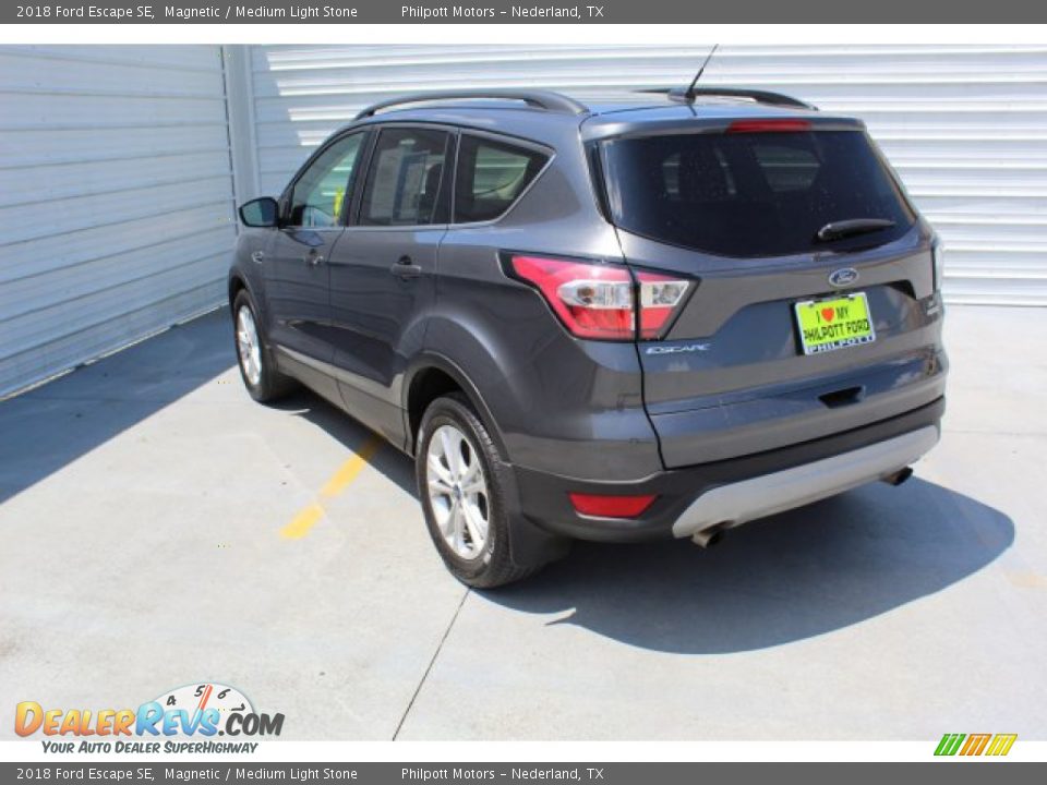 2018 Ford Escape SE Magnetic / Medium Light Stone Photo #7
