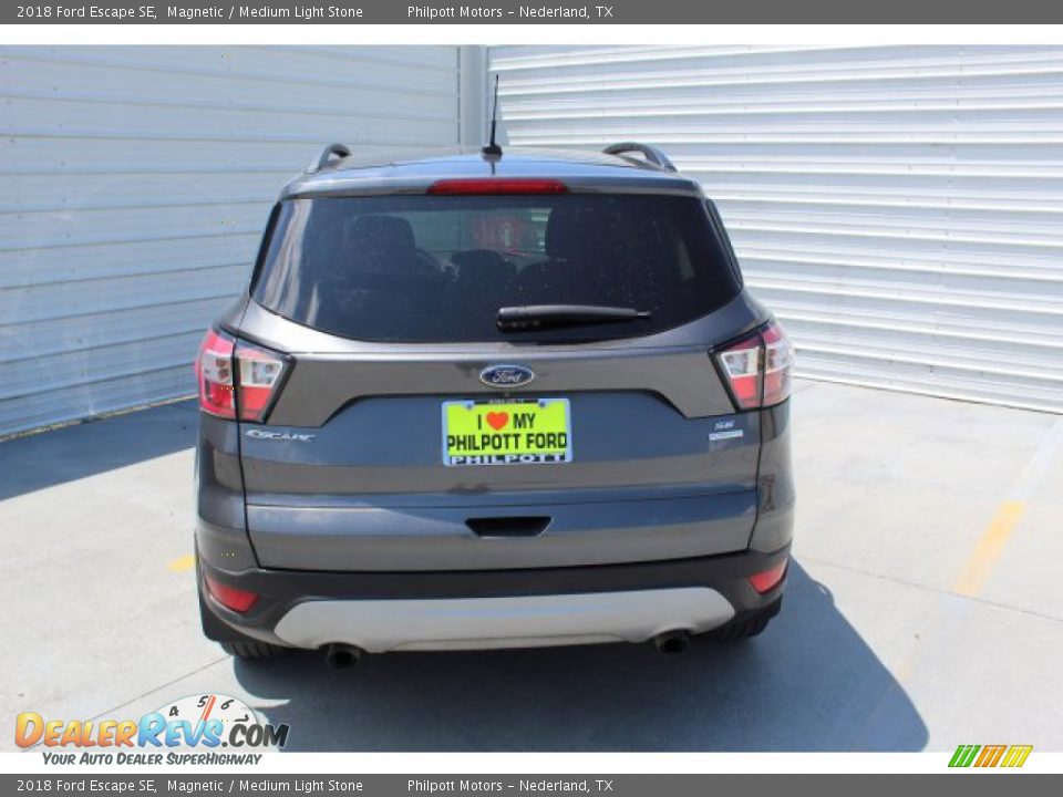 2018 Ford Escape SE Magnetic / Medium Light Stone Photo #8