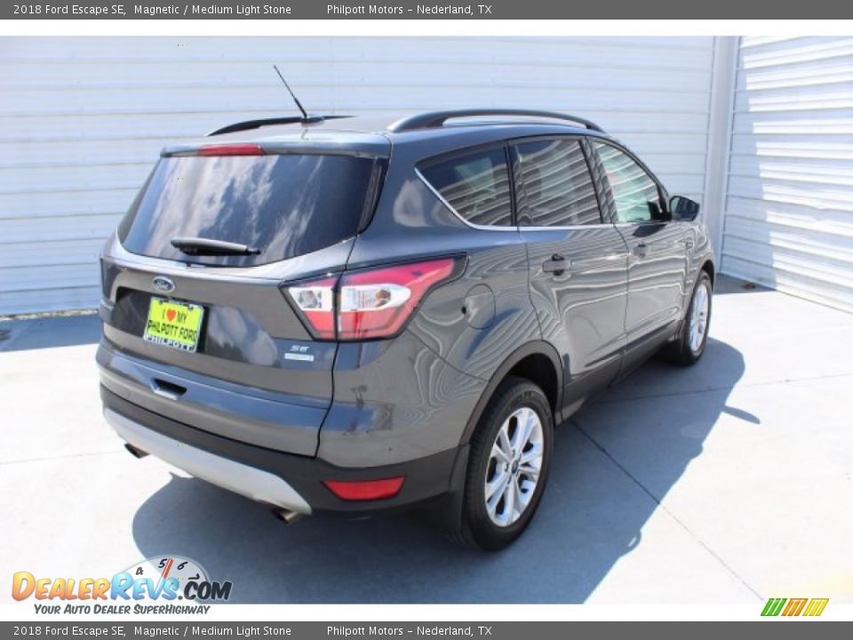 2018 Ford Escape SE Magnetic / Medium Light Stone Photo #9