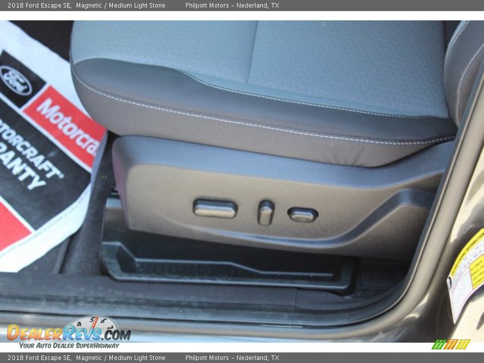 2018 Ford Escape SE Magnetic / Medium Light Stone Photo #12