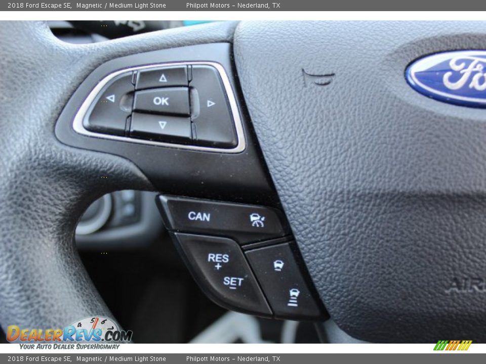 2018 Ford Escape SE Magnetic / Medium Light Stone Photo #13