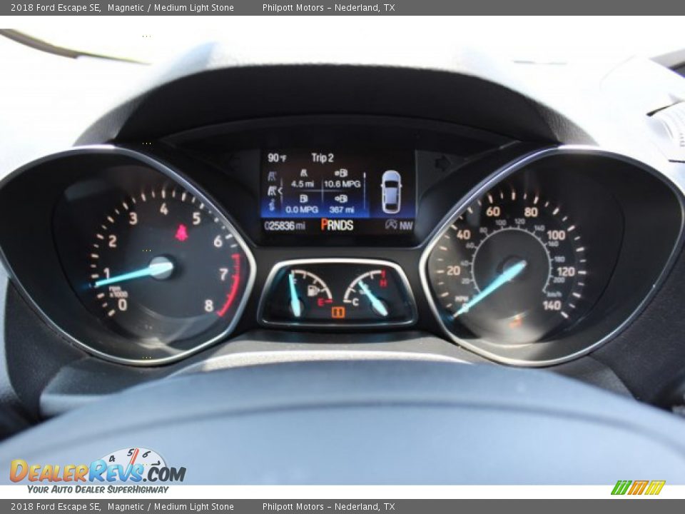 2018 Ford Escape SE Magnetic / Medium Light Stone Photo #15