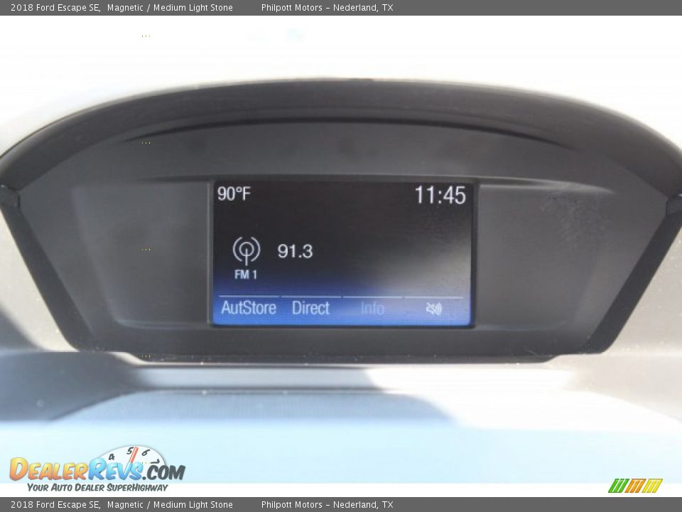 2018 Ford Escape SE Magnetic / Medium Light Stone Photo #17