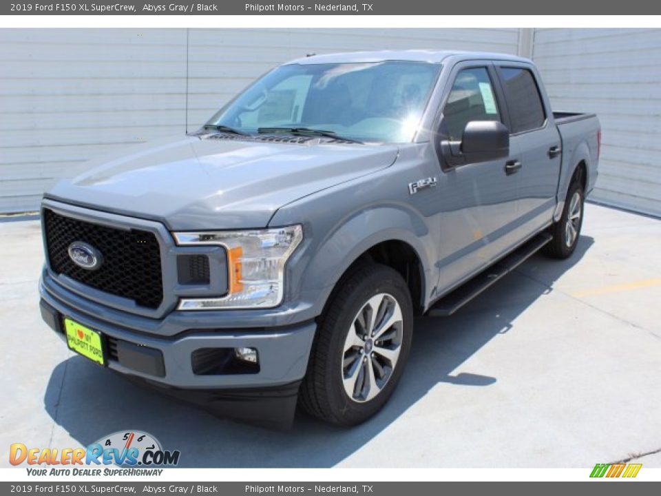 2019 Ford F150 XL SuperCrew Abyss Gray / Black Photo #4