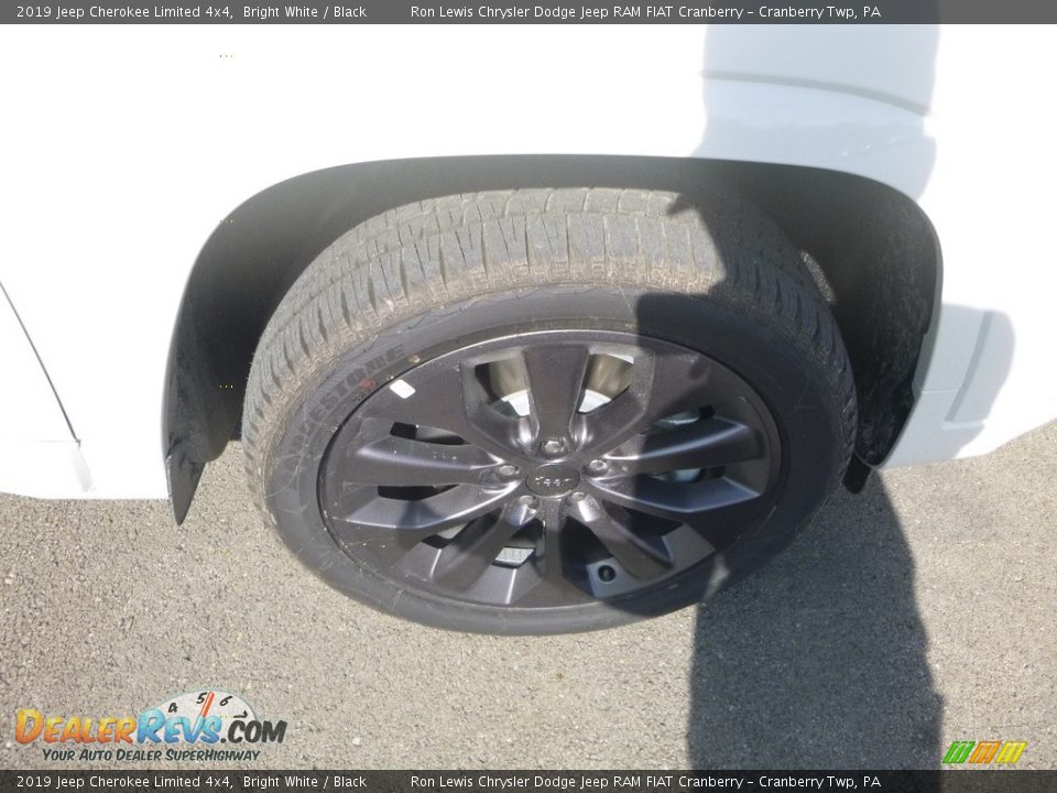 2019 Jeep Cherokee Limited 4x4 Bright White / Black Photo #9